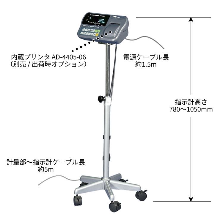 検定付きはかり パレット一体型デジタル台はかり SN-Kシリーズ 画像