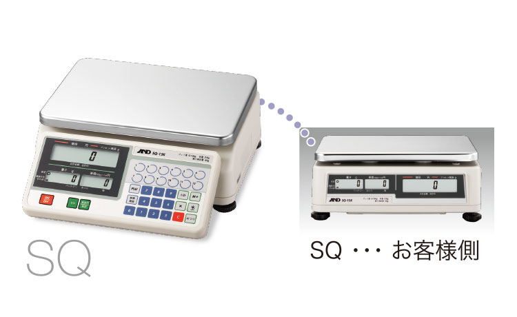 検定付きはかりデジタル料金はかり SRシリーズ / SQシリーズ | 計量