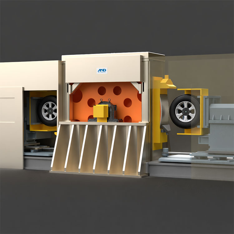 タイヤ摩耗試験機 画像