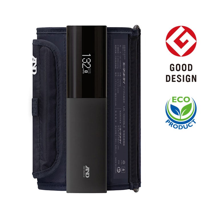 Bluetooth内蔵　上腕式ホースレス睡眠血圧計 UA-1300BLE 画像