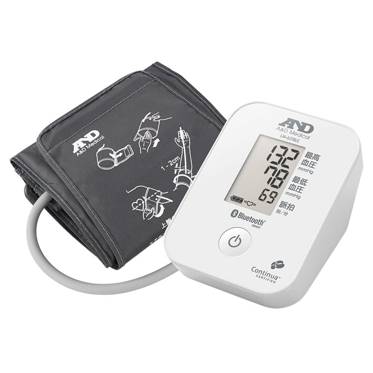 Bluetooth Low Energy内蔵血圧計 UA-651BLE
