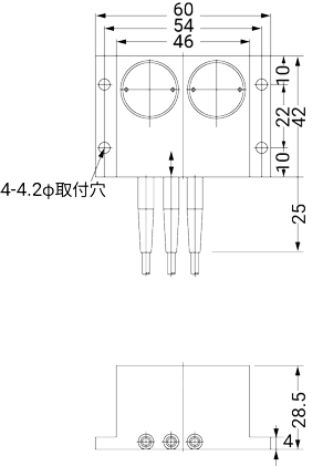 9E07-A3 外形寸法画像