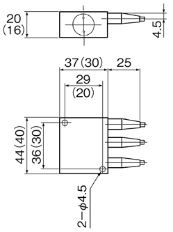 9E07-A4 外形寸法画像