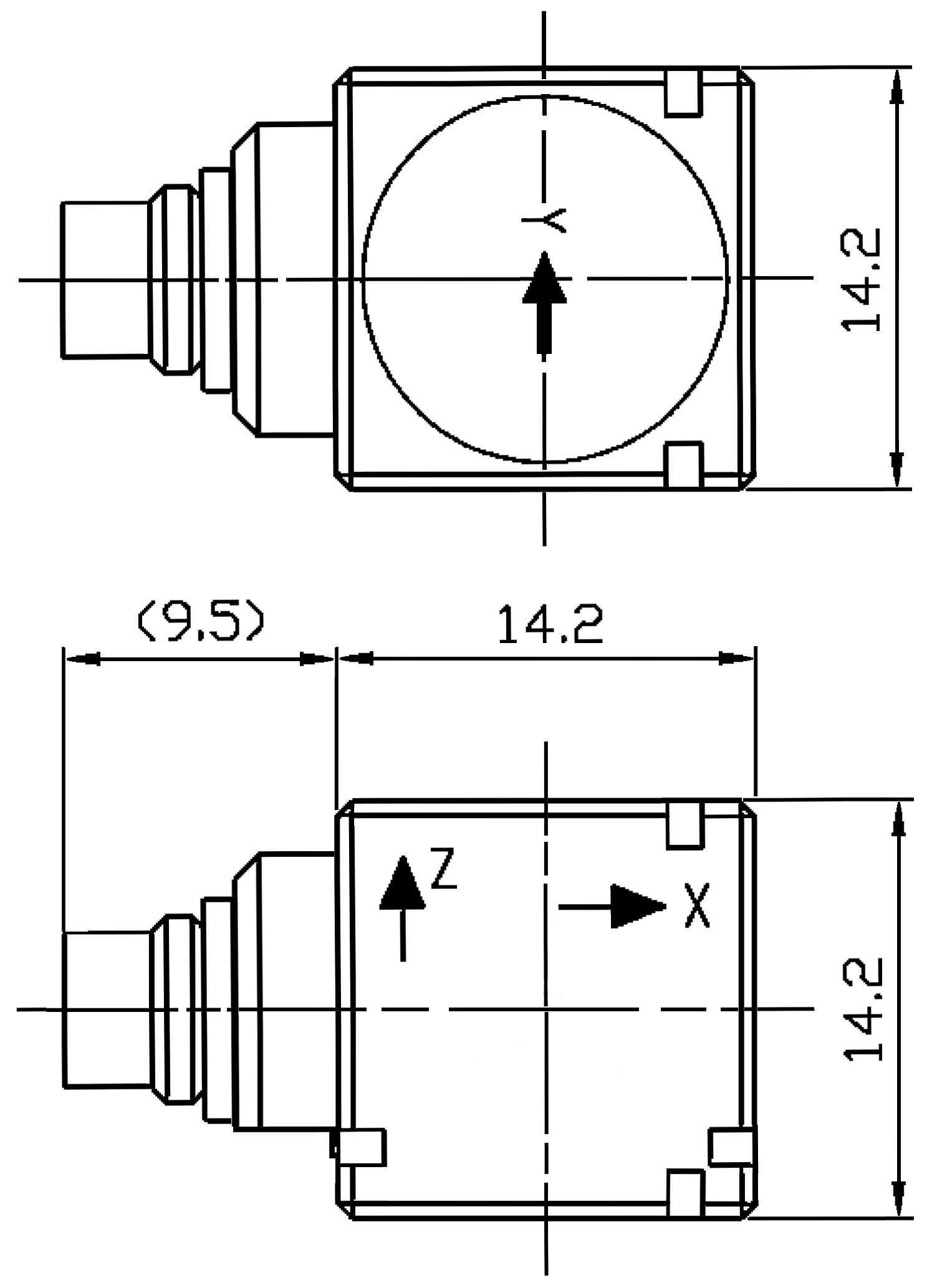 SV2303 外形寸法画像