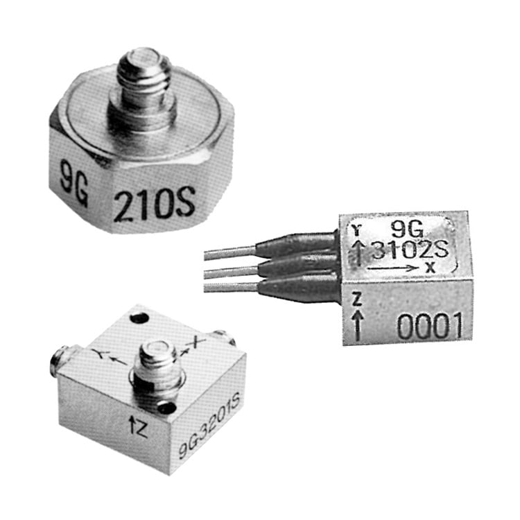 圧電式加速度変換器（電荷出力型：9Gシリーズ）