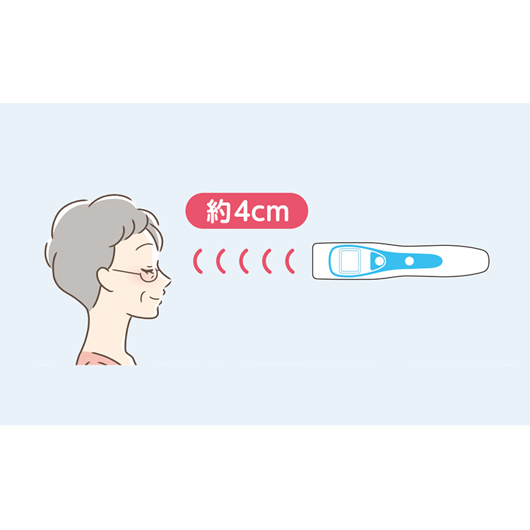 皮膚赤外線体温計  MT-550BT 画像