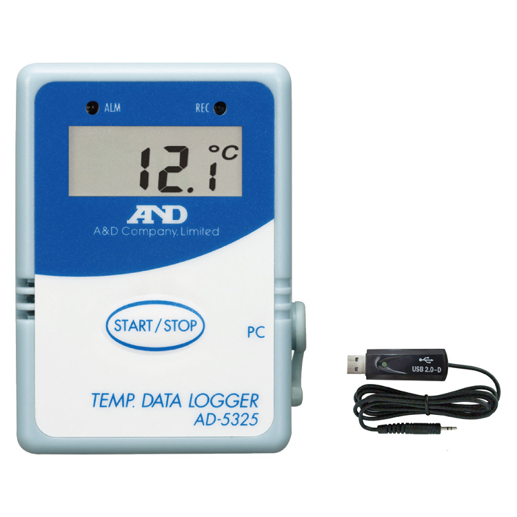 温度データロガー AD-5325SET / AD-5325