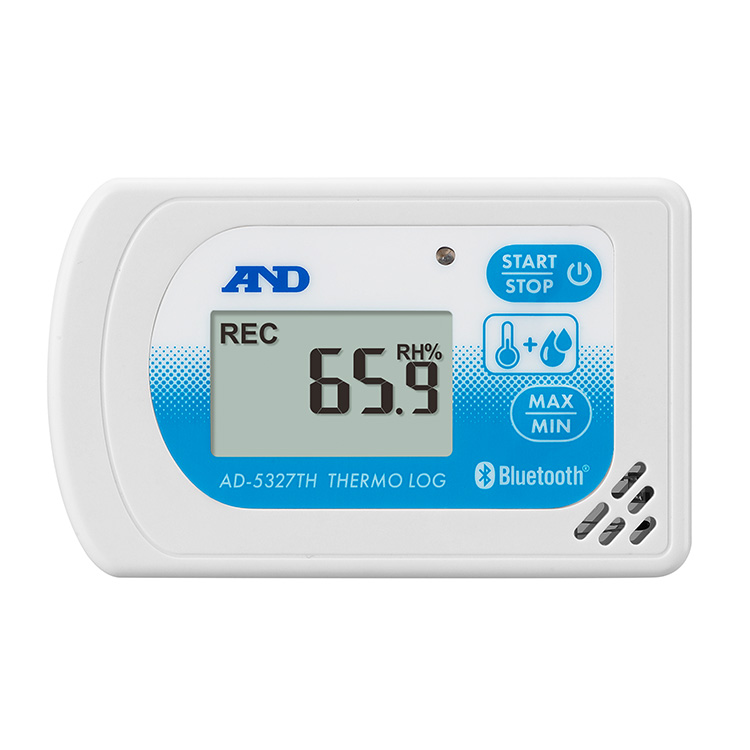 Bluetooth内蔵温度・湿度データロガー さーもろぐAD-5327シリーズ 画像