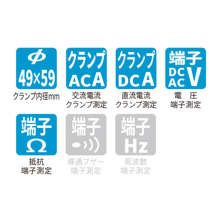 クランプメーター AD-5582A 画像