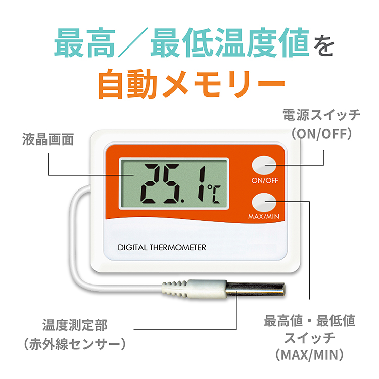 組込み型温度計 AD-5658 画像