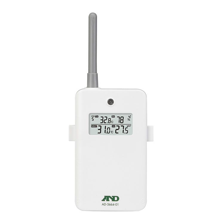 マルチチャンネルワイヤレス環境温湿度計 AD-5664SET | 電子計測機器 | 商品・サービス | 株式会社エー・アンド・デイ