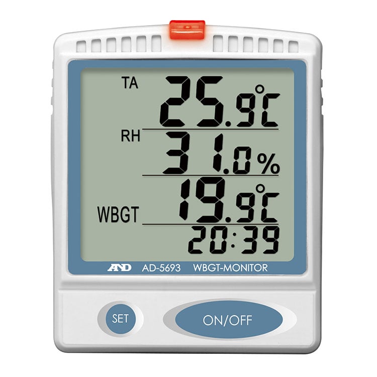 벽걸이 / 탁상형 열사병 지수계 / 열사병 지수 모니터 AD-5693