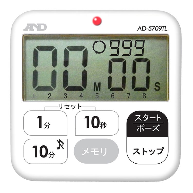 100分形防水インターバルタイマー AD-5709TL 画像