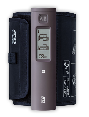上腕式ホースレス血圧計 UA-1100NFC パープル 製品画像