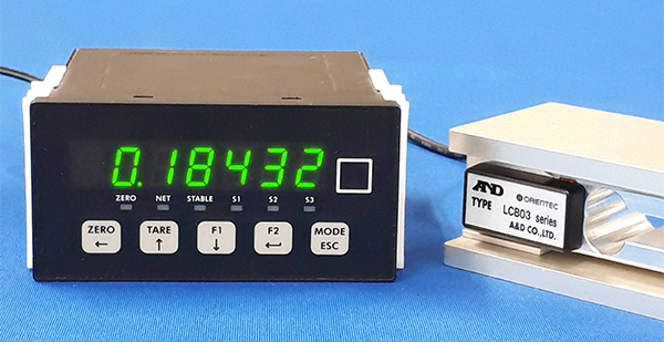 図　ロードセルとインジケータの接続