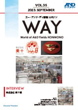 エー・アンド・デイ情報マガジン WAY VOL.35（株式会社 美十様にインタビュー）表紙画像