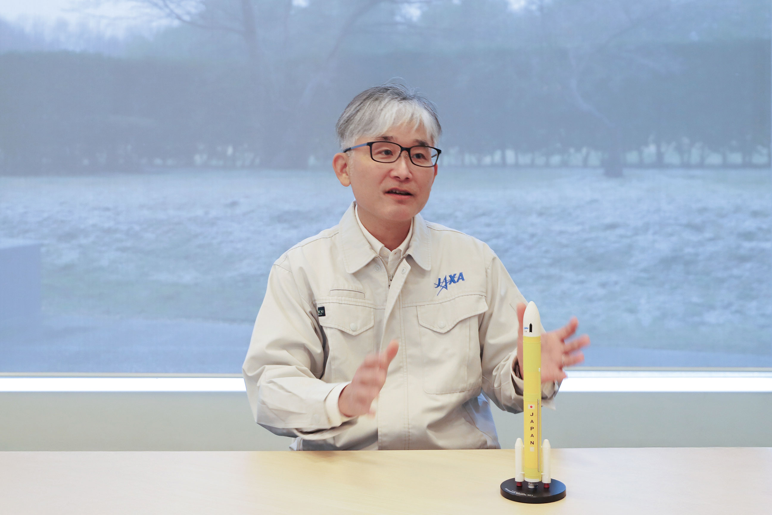 インタビューいただいたJAXA 宇宙輸送技術部門　H3プロジェクトチーム　ファンクションマネージャ　久保田 勲様の画像